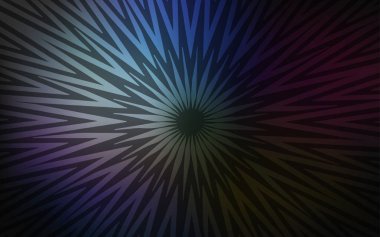 Düz çizgileri olan koyu mavi vektör düzeni. Bulanık arkaplanda gradyanı olan çizgiler. Meşgul web siteleriniz için şablon.