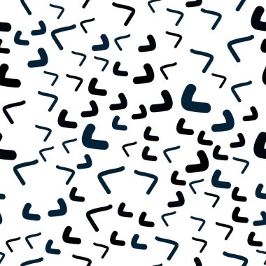 Koyu mavi sorunsuz balonu şekiller şablonuyla vektör. Zarif bir parlak örnek gradyan ile. İş tasarımınız için tamamen yeni bir şablon.