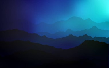 Dark BLUE vector pattern with liquid shapes. Modern gradient abstract illustration with bandy lines. Pattern for your business design.