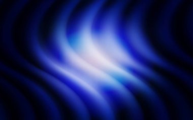 Kabarcık şekillerle koyu mavi vektör arka plan. Degrade kabarcıkları ile bulanık geometrik örnek. İş için tamamen yeni bir memphis tasarımı.