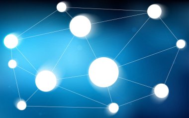 Koyu mavi vektör doku disklerle, satırları. Küreler ve çizgiler ile modern soyut renkli resimde. Marka kitap tamamen yeni şablon.