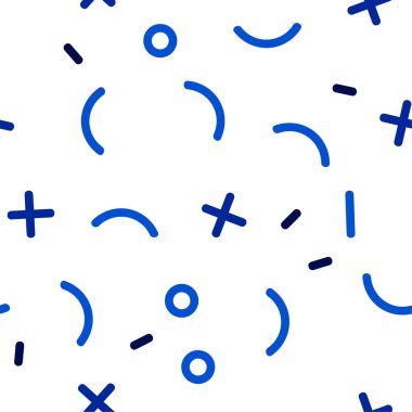 Hafif mavi vektör soyut şekilleri ile sorunsuz kapak. Sorunsuz şekilde abstact Degrade çizgiler kümesi ile. Desen tasarım kumaş, duvar kağıtları.