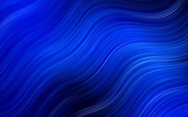 Eğik çizgili koyu mavi vektör arka plan. Degrade kabarcıkları ile bulanık geometrik örnek. İşiniz için en iyi bulanık tasarım.