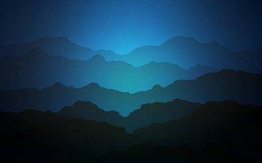 Eğik çizgili koyu mavi vektör şablonu. Yeni renkli resimde gradyan ile dağ tarzında. Yepyeni tasarımı reklamlar, poster, afiş için.