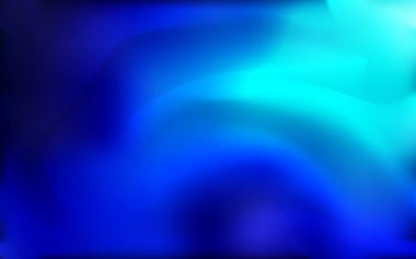 Çizgiler, oval koyu mavi vektör şablonu. Bandy çizgilerle modern degrade soyut resim. İş tasarımınız için desen.