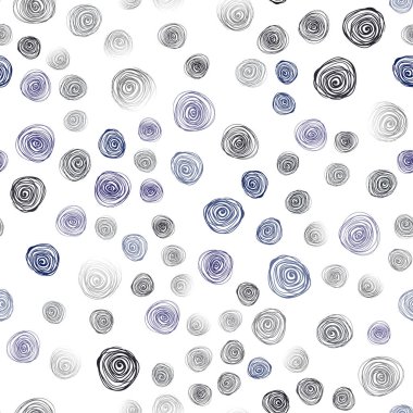 Koyu mavi vektör sorunsuz doğal zarif arka plan. Parlayan doodle tarzı çiçekli illüstrasyon renkli. Desen renkli kitap ve sayfaların çocuklar için için.