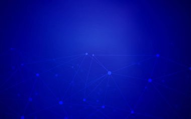 Koyu mavi vektör düzen daireler, satırları ile. Renkli soyut daireler ve satır kümesi ile Illustration. Reklam, poster, afiş, Web sitenizin için yeni tasarım.