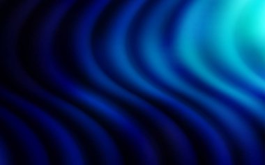 Koyu mavi vektör desen lav şekillerle. Bulanık satır, daireler oluşur illüstrasyon parlayan. Marka kitap yeni kompozisyon.