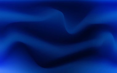 Koyu mavi vektör desen eğri daireler ile. Bir belirsiz sirkumfleks soyut örnek gradyan ile. Yepyeni tasarımı reklamlar, poster, afiş için.