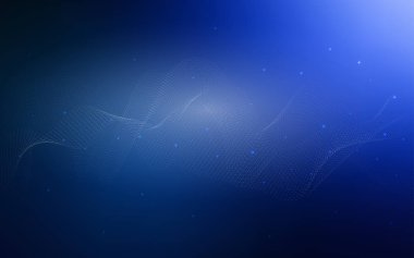 Koyu mavi vektör arka plan kabarcıkları ile. Kabarcıkları ile soyut tarzda bulanık dekoratif tasarım. Desen-ebilmek var olmak kullanılmış su, doku olarak yağmur damlaları.