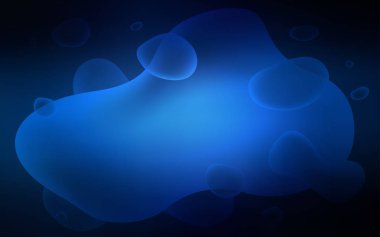 Koyu mavi vektör desen lamba şekillerle. Tamamen yeni bir renk illüstrasyon memphis tarzı. Marka kitap yeni kompozisyon.