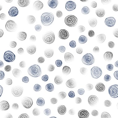 Koyu mavi vektör sorunsuz soyut doodle arka plan. Dekoratif illüstrasyon soyut şablonundaki karalamalar ile. Dokulu deseni-ebilmek var olmak kullanılmış için Web sitesi.