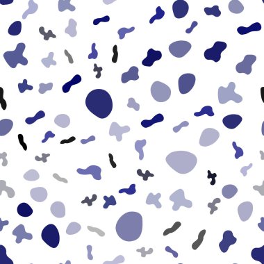 Soyut daireler ile sorunsuz arka plan ışık mavi vektör. Degrade yarı ton mermer stiliyle yaratıcı çizimde. Cep telefonu arka plan için şablon.