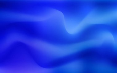 Koyu mavi vektör desen lav şekillerle. Degrade kabarcıkları ile bulanık geometrik örnek. İş için tamamen yeni bir memphis tasarımı.