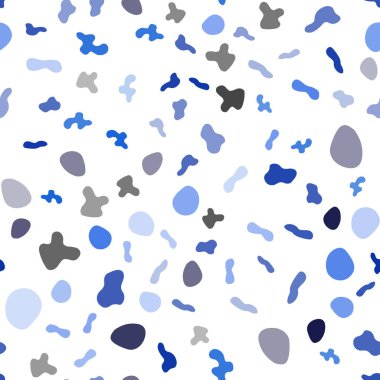 Hafif mavi vektör sorunsuz arka lamba şekillerle. Çarpık illüstrasyon mermer tarzda parlayan. Cep telefonu arka plan için şablon.