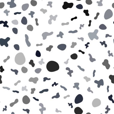 Hafif mavi vektör sorunsuz lav şekiller şablonuyla. Tamamen yeni bir renk illüstrasyon mermer tarzı. İş için tamamen yeni bir memphis tasarımı.