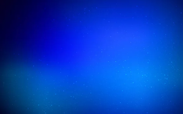 宇宙の星と暗い青いベクトル レイアウト カラフルな宇宙の星のきらめきの抽象的なイラスト 宇宙背景のテンプレート — ストックベクタ