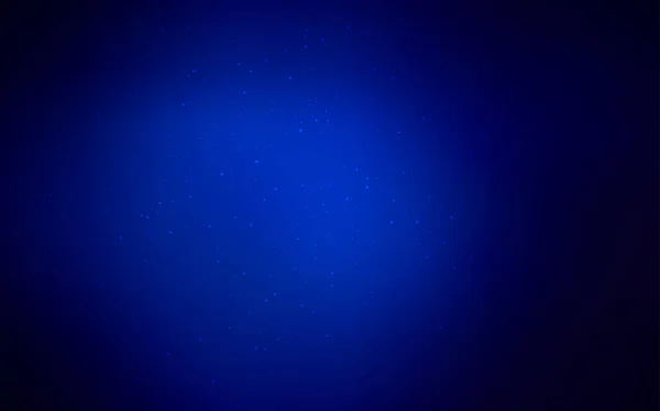 Темный Синий Векторный Фон Звездами Галактик Современная Абстрактная Иллюстрация Звездами — стоковый вектор