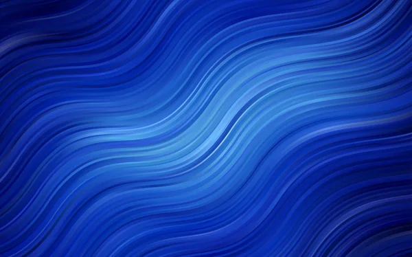 Modèle Vectoriel Bleu Foncé Avec Des Formes Liquides Une Élégante — Image vectorielle