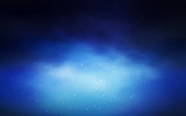 Σκούρο Μπλε Διάνυσμα Κάλυμμα Αστρονομικό Αστέρια Λάμπει Έγχρωμη Εικονογράφηση Φωτεινά — Διανυσματικό Αρχείο