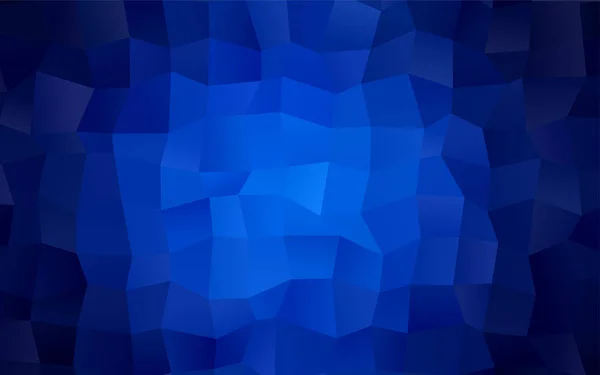 Dark Blue Vector Polygonal Illustration Consisting Rectangles Rectangular Design Your — Stock Vector