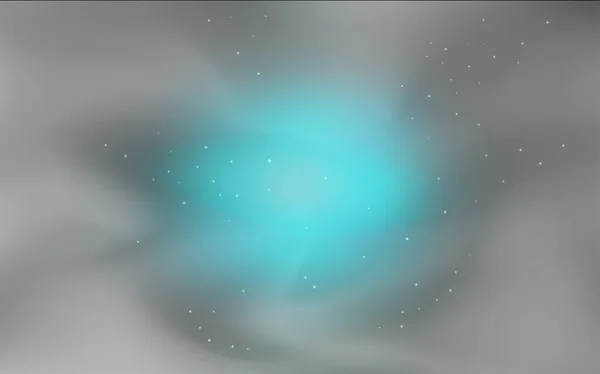 Dunkelblaues Vektorlayout Mit Kosmischen Sternen Raumsterne Auf Verschwommenem Abstrakten Hintergrund — Stockvektor