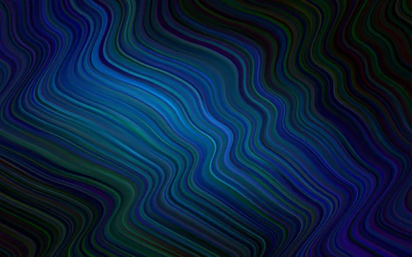 Темний Blue Векторний Шаблон Абстрактними Колами Геометрична Ілюстрація Мармуровому Стилі — стоковий вектор