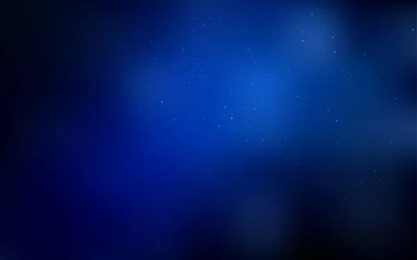 Темно Синий Вектор Покрыт Астронавтическими Звездами Яркая Иллюстрация Небесными Звездами — стоковый вектор
