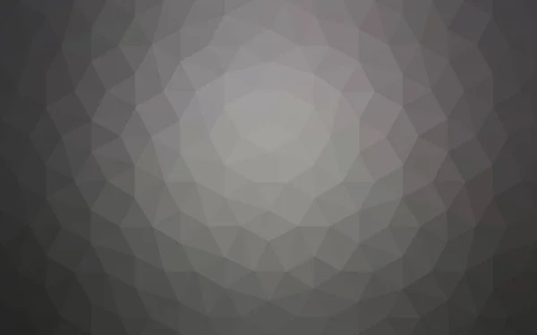 Fond Polygonal Texturé Abstrait Vecteur Gris Clair Design Triangle Flou — Image vectorielle