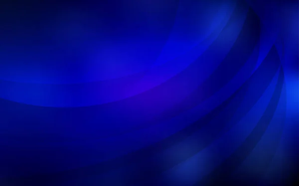 Padrão Vetorial Azul Escuro Com Formas Líquidas Moderna Ilustração Abstrata —  Vetores de Stock