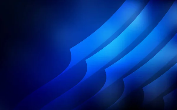 Couvercle Vectoriel Bleu Foncé Rayures Fines Lignes Sur Fond Abstrait — Image vectorielle