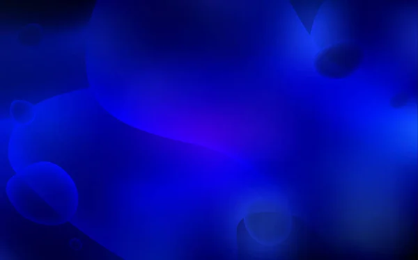 Темно Синій Векторного Малюнка Вигнуті Лінії Творча Ілюстрація Стилі Мемфіс — стоковий вектор
