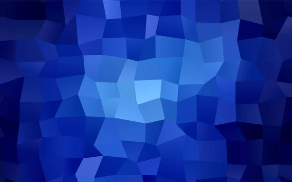 Dark Blue Vector Moderno Fondo Geométrico Plantilla Abstracta Patrón Geométrico — Archivo Imágenes Vectoriales