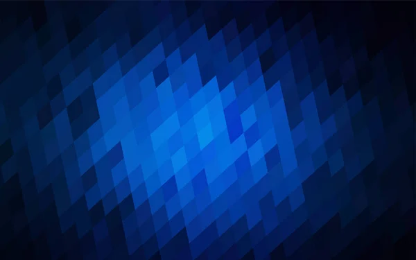 Blue 현대적 기하학적 추상적 템플릿 굴곡이 정사각형 모양의 기하학적 — 스톡 벡터