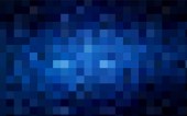 Картина, постер, плакат, фотообои "dark blue vector blurry rectangular background. geometric background in square style with gradient. the pattern can be used for brand-new background.", артикул 220841084