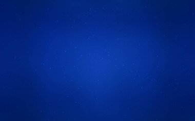 Galaksi yıldızlı koyu mavi vektör arkaplan. Parlak astronomik yıldızlı parlak renkli çizimler. Astroloji web siteleri için desen.