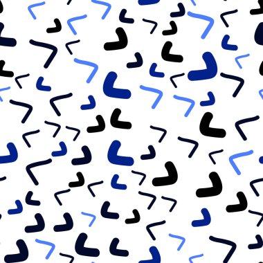 Koyu mavi çizgili, oval Dikişsiz desen vektör. Zarif bir parlak örnek gradyan ile. Marka kitap yeni kompozisyon.