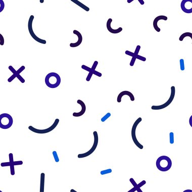 Hafif mavi vektör soyut çizgilerle seamless modeli. Trendy sorunsuz illüstrasyon soyut çizgilerle. Kartvizit, Web siteleri için şablon.