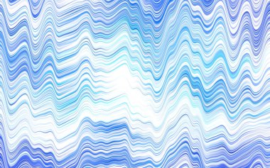 Çizgili, oval ışık mavi vektör desen. Gradyan ile mermer tarzda geometrik şekil. Arka plan için dokulu dalga deseni.