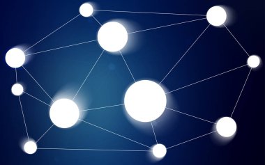 Koyu mavi vektör doku disklerle, satırları. Renkli resimde daire ve çizgili fütüristik tarzı. Marka kitap tamamen yeni şablon.