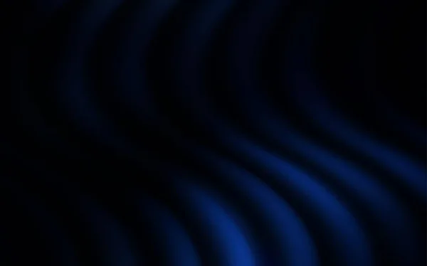Fond Vectoriel Bleu Foncé Avec Rubans Pliés Illustration Abstraite Gradient — Image vectorielle