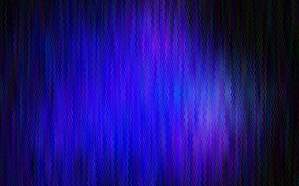 Fondo Vectorial Azul Oscuro Con Formas Líquidas Una Ilustración Color — Vector de stock
