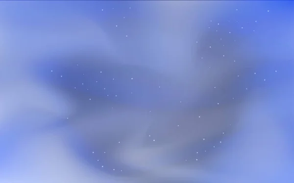 Dunkelblaue Vektortextur Mit Milchstraßensternen Leuchtend Farbige Illustration Mit Hellen Astronomischen — Stockvektor