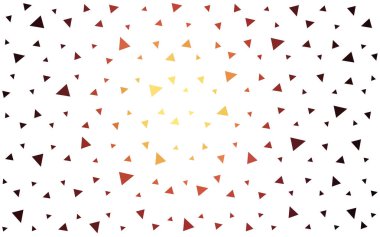 Koyu kırmızı vektör geometrik basit minimalist zemin, beyaz zemin üzerindeki üçgenlerden oluşur. İş tasarımınız için eğimli üçgen desen. 