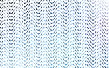 Çemberli koyu mavi vektör deseni. İş tasarımınız için geometri şablonu. Renkli kürelerle arka plan.