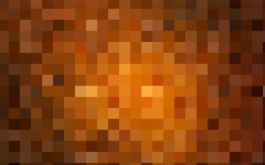 Dikdörtgenler ve kareler koyu turuncu vektör arka plan. Stil yorgan ve battaniye. Geometrik dikdörtgen desen. Dikdörtgen şekiller ile yinelenen desen.