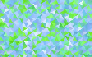 Açık mavi, vektör soyut göbekli desen yeşil. Degrade çarpık çizgiler ile modern geometrik soyut resim. İşiniz için yeni tasarım.