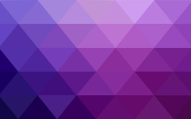 Işık mor, pembe vektör bulanık üçgen arka plan tasarımı. Geometrik arka plan gradyan ile Origami tarzında. 