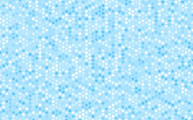 Hafif mavi vektör şekilleri geometrik çevrelerin, kırmızı desen. Renkli mozaik afiş. Renkli diskler ile geometrik arka plan.