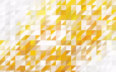 Beyaz zemin üzerinde küçük üçgenlerin koyu mavi vektörü. Üçgenlerin soyut dokusunun tasviri. Pankart, poster ve kapak için desen tasarımı.